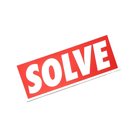Solve Your Case Sticker Pack (Pack of 2)