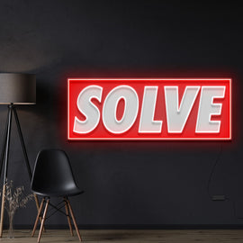 Limited Edition "SOLVE" LED Neon Sign