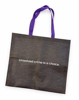Unsolved Crime Is a Choice Tote
